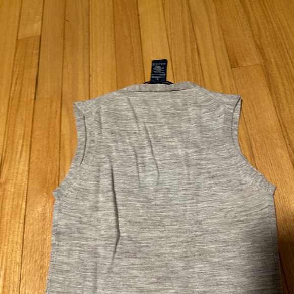 French Connection Women's Beige/Grey Sleeveless Sweater Size Small - Picture 6 of 6
